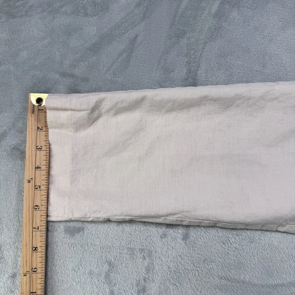 J.Crew Ludlow Pants Mens 32x30 Tan Baird McNutt Irish Linen Cotton AU429‎ Chino